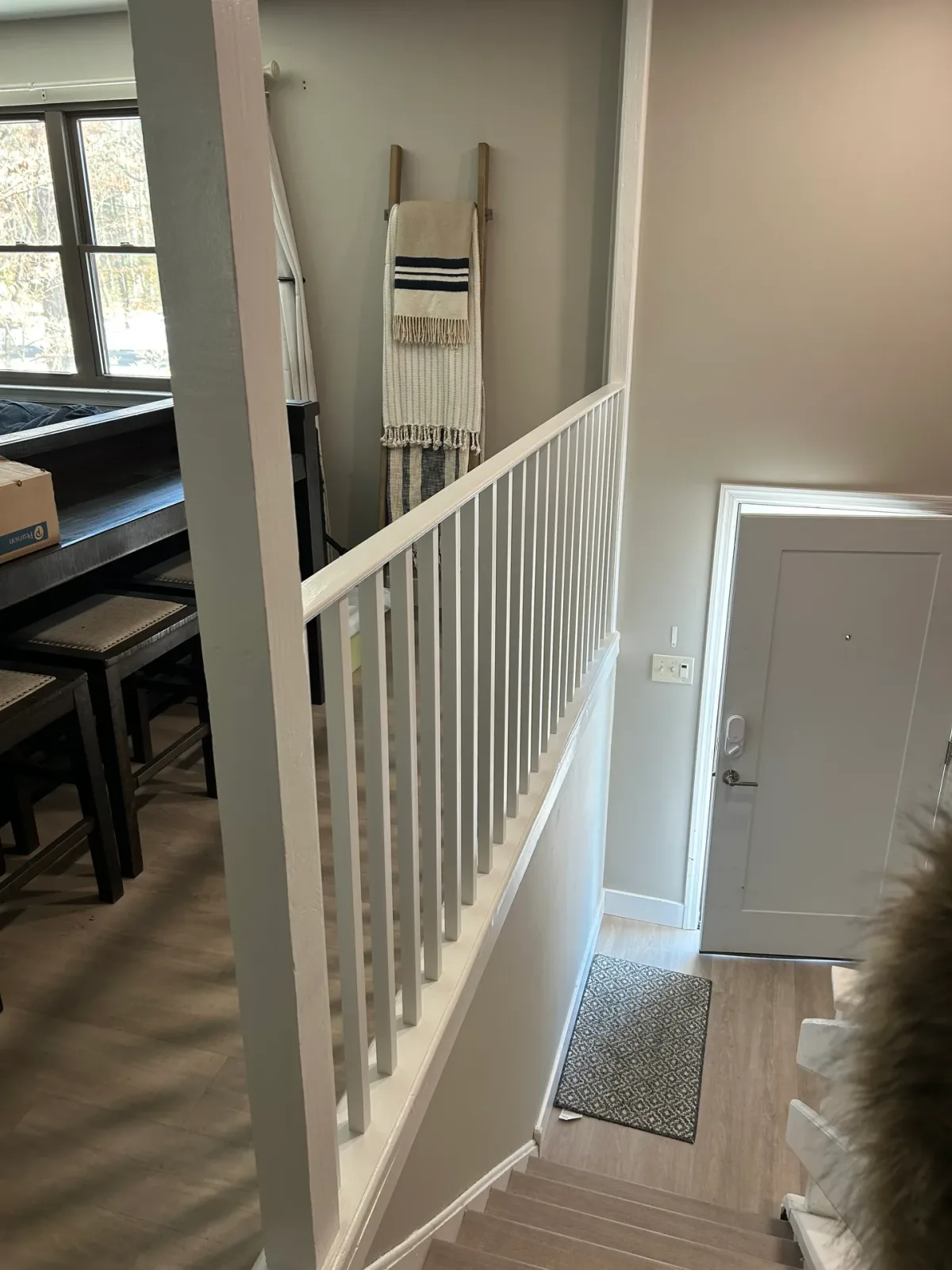 Two-Story Entryway and Railing Renovation, after