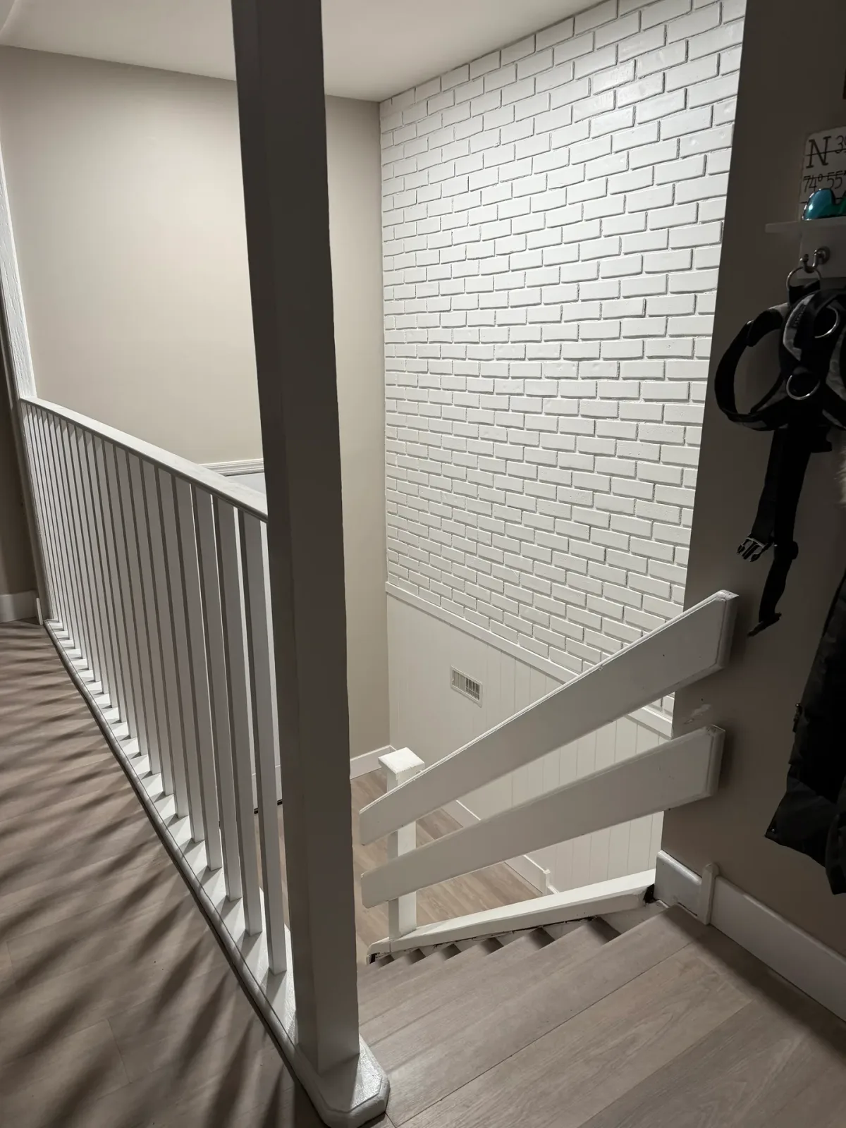 Two-Story Entryway and Railing Renovation