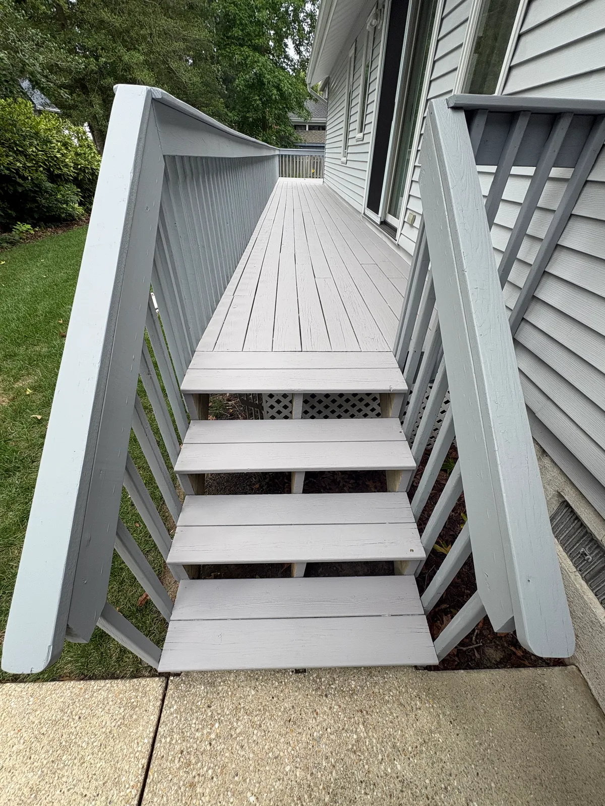 Weathered Deck Restoration